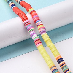 Chapelets de perle en pâte polymère manuel&nbsp;CLAY-C003-04C