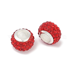 Legierung Strass Ton Pflaster Perlen&nbsp;ALRI-D300-03S-04