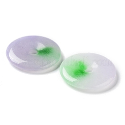 Pendentifs teints en jade blanc naturel&nbsp;G-Q016-05D-04