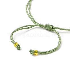 Braccialetti a forma di cuore con semi giapponesi fatti a mano&nbsp;BJEW-MZ00011