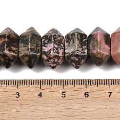 Natürliche Rhodonit-Perlenstränge mit Doppelenden&nbsp;G-T142-95