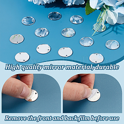 200 Stück Acryl-Strass zum Aufnähen&nbsp;FIND-GA0003-91B