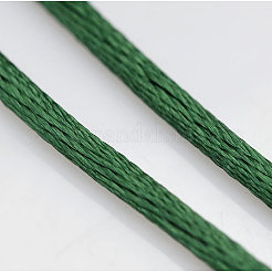 Cordones de cola de rata de satén de nailon&nbsp;NWIR-O002-07