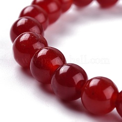 Perles de jade naturelles teintes&nbsp;BJEW-G633-B