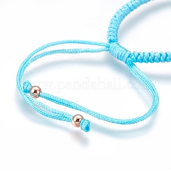 Fabrication de bracelets de perles tressées en nylon&nbsp;BJEW-F360-FRG17
