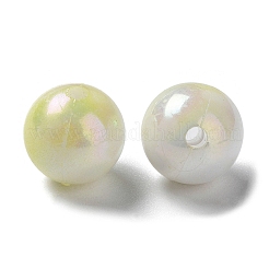 Perle acriliche opache bicolore&nbsp;LS-SACR-P024-01B-W07