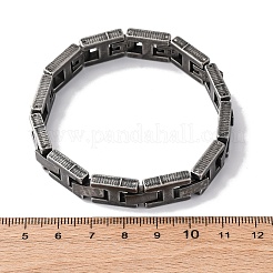 201 Panther-Kettenarmbänder aus Edelstahl&nbsp;BJEW-B078-161AS
