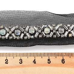Spitzenbesatz mit Blumen aus Polyester&nbsp;OCOR-A007-31