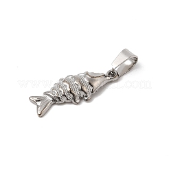 Pendentifs en acier inoxydable 304&nbsp;STAS-B167-12A-P