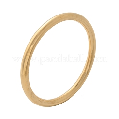 Pulseras lisas de acero inoxidable 304 para mujer&nbsp;BJEW-S161-09G
