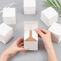 Faltbare Schmuckschatullen aus Pappe und Papier&nbsp;CON-WH0072-34B