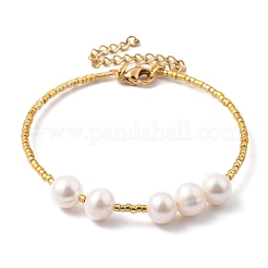 Conjuntos de pulseras con cuentas de corneta de vidrio plateado&nbsp;BJEW-JB05493-01
