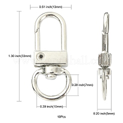 10 Stück Alu-Drehverschlüsse&nbsp;PURS-CJ0001-01