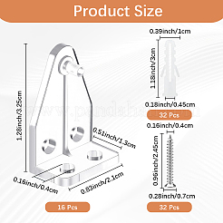 16 Beutel Plastikhaken&nbsp;AJEW-CN0008-17