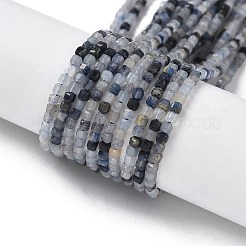 Stränge aus natürlich gefärbten und erhitzten blauen Aventurinperlen&nbsp;LS-G-RM241221-K5