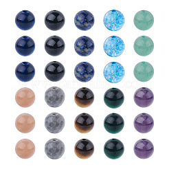 100pcs 10 natürliche Edelsteinperlen im Stil&nbsp;G-KS0001-04