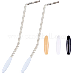 5 pz. 5 stili di braccio tremolo in ferro e plastica per chitarra elettrica con attacco piatto e perno&nbsp;FIND-CN0002-20B