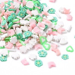 Cabochons en pâte polymère manuels&nbsp;CLAY-G108-01C