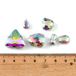 Rhinestone de vidrio coser en rhinestone&nbsp;RB-CBA33FD-01P-03