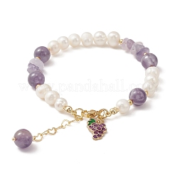 4 Stück 4-teiliges Set mit Charm-Armbändern aus Legierung mit Emaille&nbsp;BJEW-TA00287