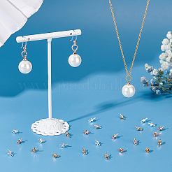120 Stück 3 Stil Messing Peg Bails Anhänger Sets&nbsp;KK-PH0010-36