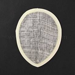 Leinentropfen-Fascinator-Hutbasis für Hutwaren&nbsp;AJEW-WH0283-54B