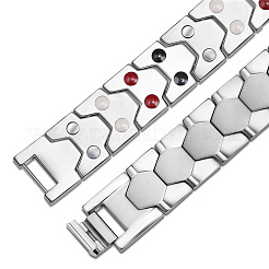 Uhrenarmbänder mit Panther-Kette aus Edelstahl&nbsp;JB673A