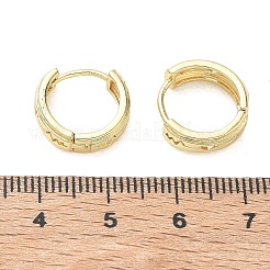 Orecchini a cerchio in ottone&nbsp;KK-CBA30C7-22G