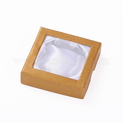 Quadratische PVC Pappe Satin Armbandarmband-Boxen für Geschenkverpackungen&nbsp;CBOX-O001-01