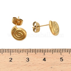 Ohrstecker aus 304 Edelstahl&nbsp;LS-EJEW-C162-02C-G