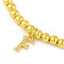 Bracelets pendentifs en laiton&nbsp;BJEW-B105-01G-F