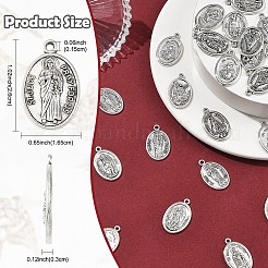 30 pendentif en alliage de style tibétain&nbsp;FIND-Yw0011-57