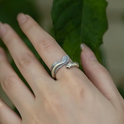 Anillos abiertos de puño de latón&nbsp;WG45B51-01