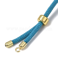 Fabrication de bracelets en cordon tressé en nylon rond ajustable de 3 mm&nbsp;FB-CBAA152-04G-37