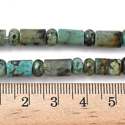 Natürliche afrikanische türkis (jasper) perlen stränge&nbsp;G-L585-B03-01