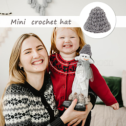 24 decorazione per cappello intrecciato in lana fatta a mano in 8 colori&nbsp;AJEW-FG0003-34A