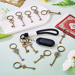 12 stücke 6 arten legierung schlüssel anhänger schlüsselanhänger&nbsp;KEYC-TA00041