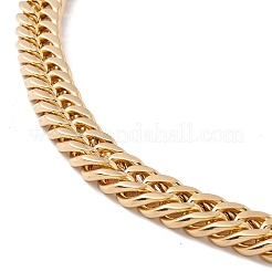 Collier à chaîne gourmette en acier inoxydable 304 avec placage ionique (IP) pour femme&nbsp;NJEW-E155-03G
