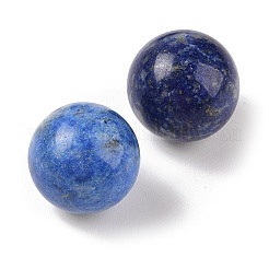 Natürliche Lapislazuli-Kugelperlen ohne Loch&nbsp;G-K353-04D-10