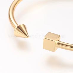 Messingmanschettenarmband&nbsp;BJEW-P168-B30