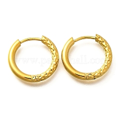 Creolen aus 304er Edelstahl für Damen&nbsp;EJEW-M068-16B-G