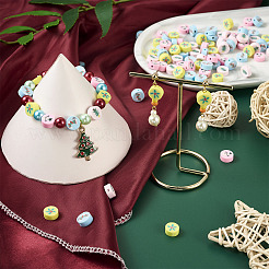 400 Stück 4 Farben handgefertigte Polymer Clay Perlen&nbsp;CLAY-FW0001-02