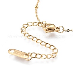 Colliers pendentifs en acier inoxydable 304&nbsp;X-NJEW-K120-14G