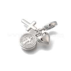 Messing europäisch baumeln Anhänger&nbsp;KK-D431-079A-P