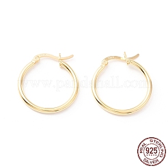 Orecchini con cerchio in argento sterling&nbsp;STER-P047-13C-G