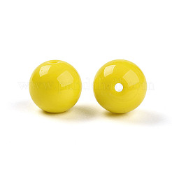 Perle di vetro di colore solido opaco&nbsp;GLAA-N007-10mm-A02