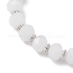 Braccialetti elasticizzati con teschio di Halloween&nbsp;BJEW-JB10499