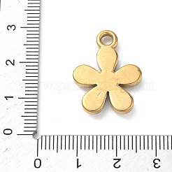 Pendentifs en acier inoxydable 304 émaillés&nbsp;STAS-G387-02G-A