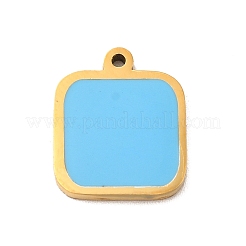 304 Edelstahl-Emaille-Anhänger&nbsp;STAS-A078-07G