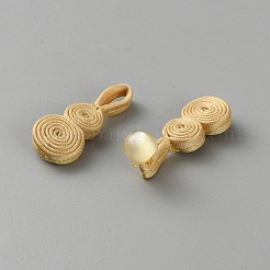 Conjuntos de botones con nudo de rana chino hechos a mano&nbsp;AJEW-WH20070-018A